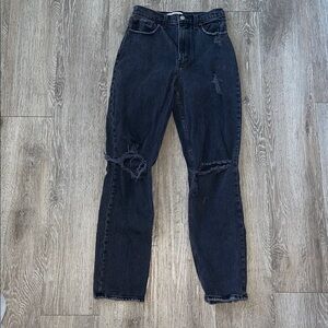 Abercrombie and fitch 90s ultra high rise denim jeans size 26 or 2 curve love